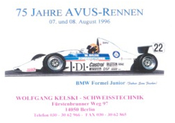 AVUS Rennen Formel Junior